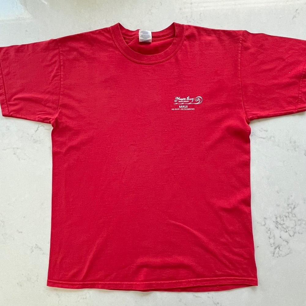 Napoli Hawaii Surf Beach Resort Novelty Tshirt